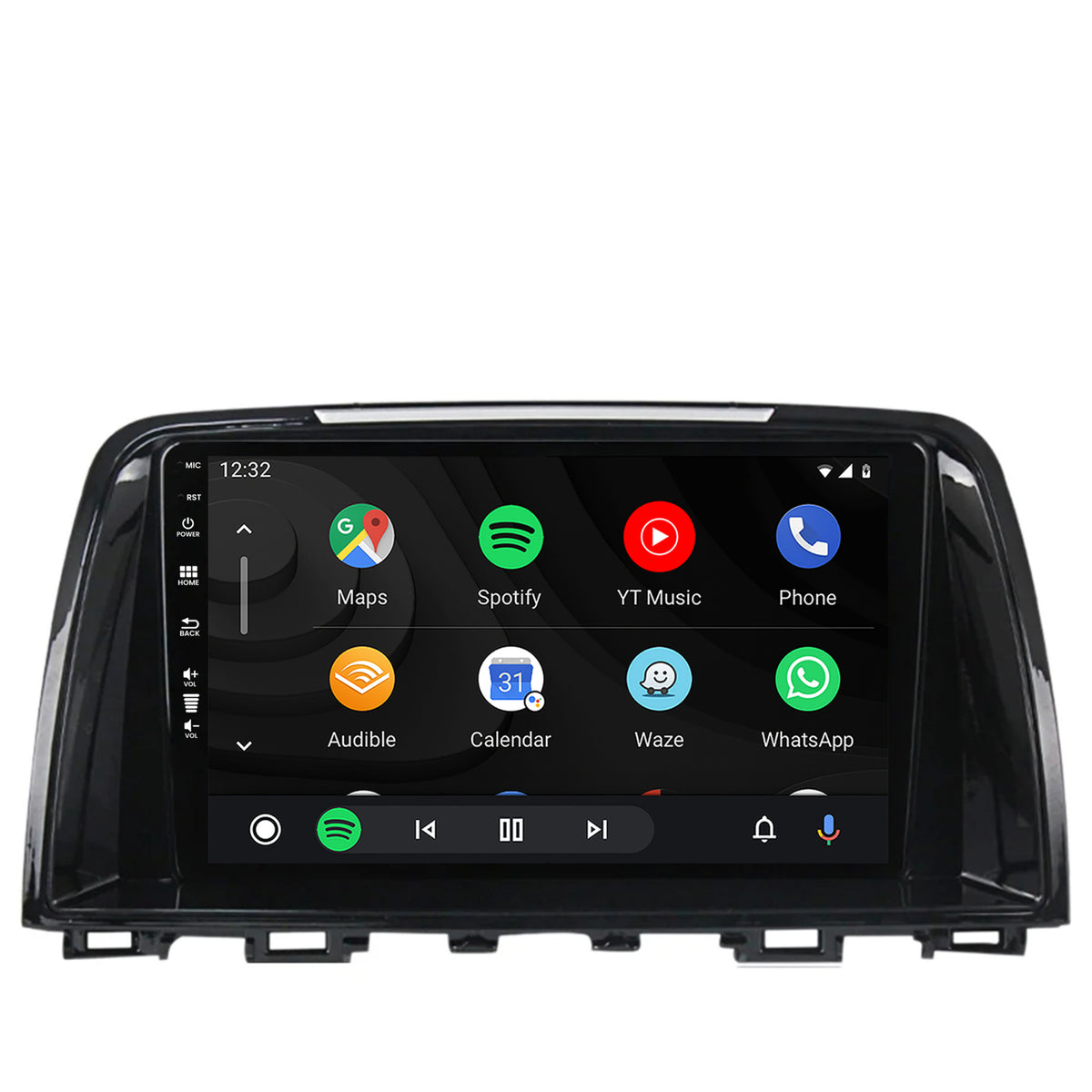 Navigatie HUB64 Mazda 6 (2013-2015), 4GB RAM, Android, Quadcore, DSP, GPS, Wi-FI, Carplay, Android Auto, USB, Bluetooth, Waze, Touchscreen, 9 inch