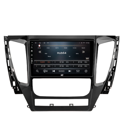 Navigatie HUB64 Mitsubishi Pajero (2016-2018), 6GB RAM, Android, Octacore, Slot Sim 4G, DSP, GPS, Wi-FI, Carplay, Android Auto, USB, Bluetooth, Waze, Touchscreen, 9 Inch