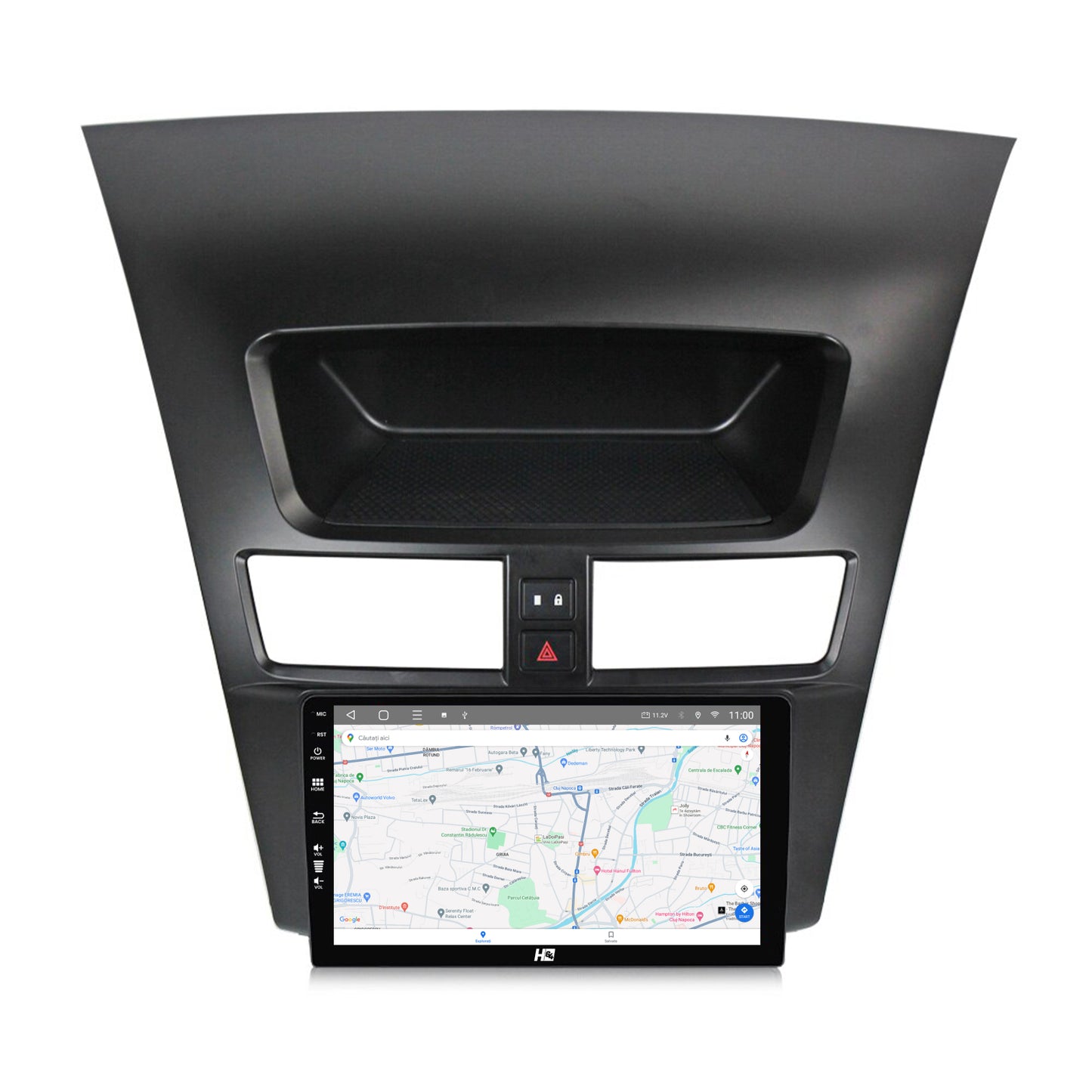 Navigatie HUB64 Mazda BT50 (2011-2020), 4GB RAM, Android, Octacore, Slot Sim 4G, DSP, GPS, Wi-FI, Carplay, Android Auto, USB, Bluetooth, Waze, Touchscreen, 9 Inch