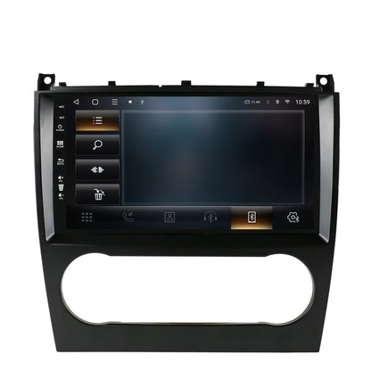 Navigatie HUB64 Mercedes Benz C-Class W203 (2004-2008), 4GB RAM, Android, Quadcore, DSP, GPS, Wi-FI, Carplay, Android Auto, USB, Bluetooth, Waze, Touchscreen, 9 inch
