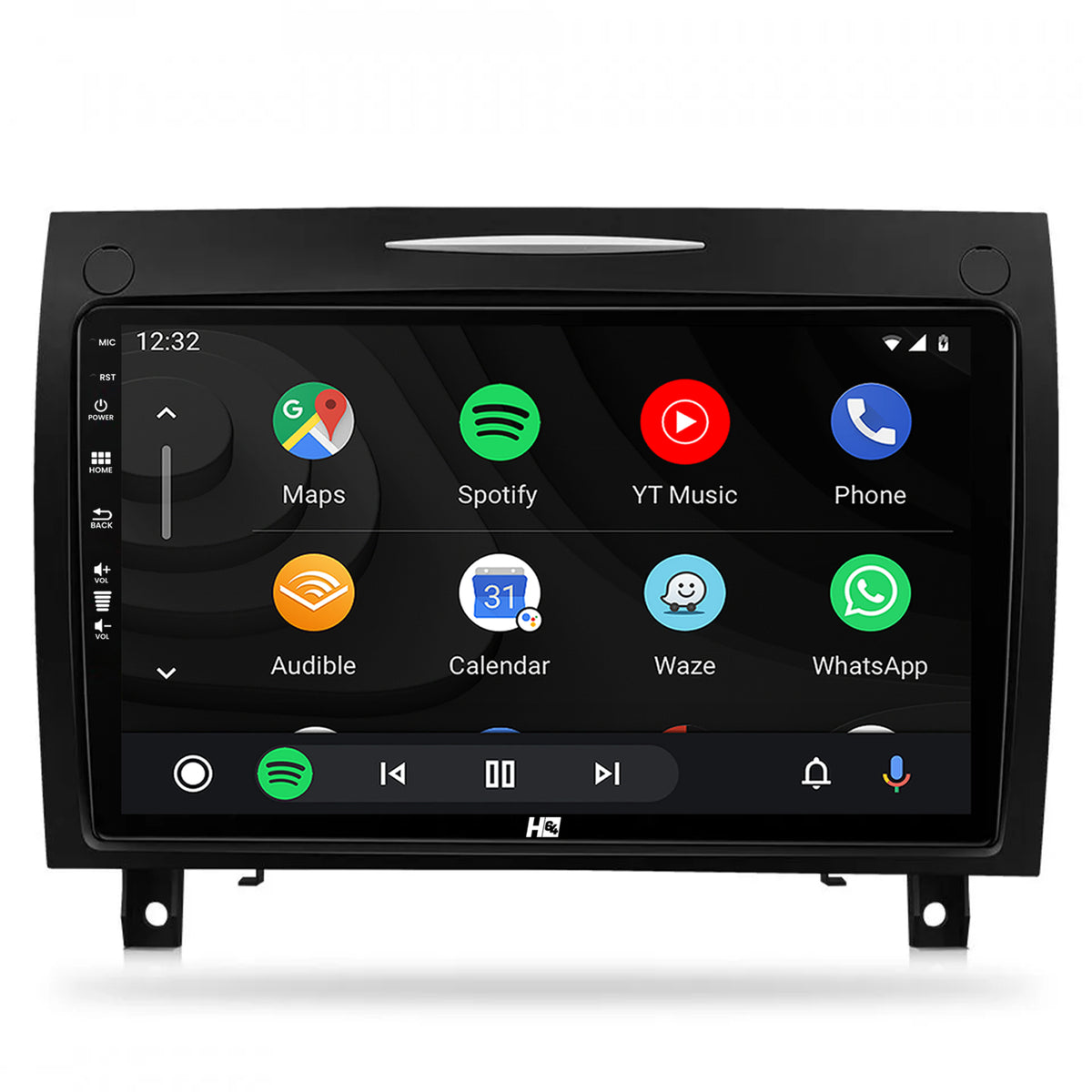 Navigatie HUB64 Mercedes Benz SLK (2006-2010), 4GB RAM, Android, Quadcore, DSP, GPS, Wi-FI, Carplay, Android Auto, USB, Bluetooth, Waze, Touchscreen, 9 inch