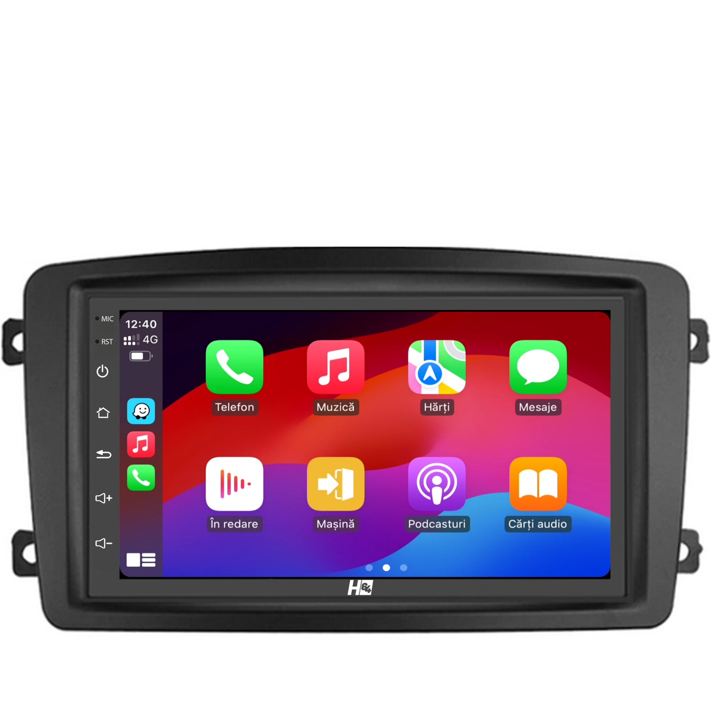 Navigatie HUB64 Mercedes Benz C-Class W203 / Vito / Viano / CLK, Android, octacore / 4GB RAM + 64GB ROM, 7 Inch