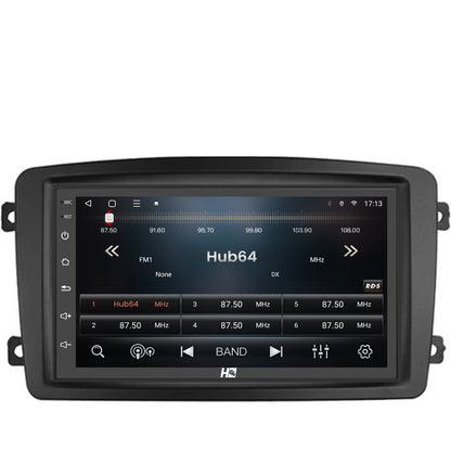 Navigatie HUB64 Mercedes Benz C-Class W203 / Vito / Viano / CLK, Android, octacore / 4GB RAM + 64GB ROM, 7 Inch