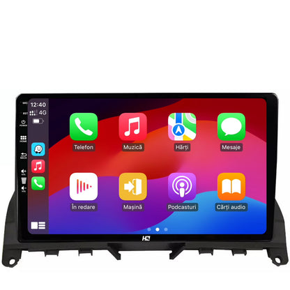 Navigatie HUB64 Mercedes Benz C-Class W204 (2006-2012),2GB RAM, Android, GPS, Wi-FI, Carplay, Android Auto, USB, Bluetooth, Radio, Waze, Touchscreen, 9 inch