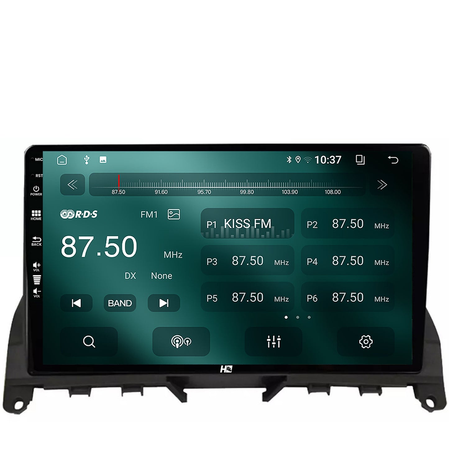 Navigatie HUB64 Mercedes Benz C-Class W204 (2006-2012),2GB RAM, Android, GPS, Wi-FI, Carplay, Android Auto, USB, Bluetooth, Radio, Waze, Touchscreen, 9 inch