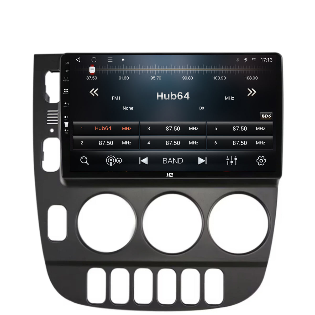 Navigatie HUB64 Mercedes Benz ML W163 (1998-2005), 2GB RAM, Android, GPS, Wi-FI, Carplay, Android Auto, USB, Bluetooth, Radio, Waze, Touchscreen, 9 inch