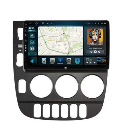 Navigatie HUB64 Mercedes Benz ML W163 (1998-2005), 4GB RAM, Android, Quadcore, DSP, GPS, Wi-FI, Carplay, Android Auto, USB, Bluetooth, Waze, Touchscreen, 9 inch