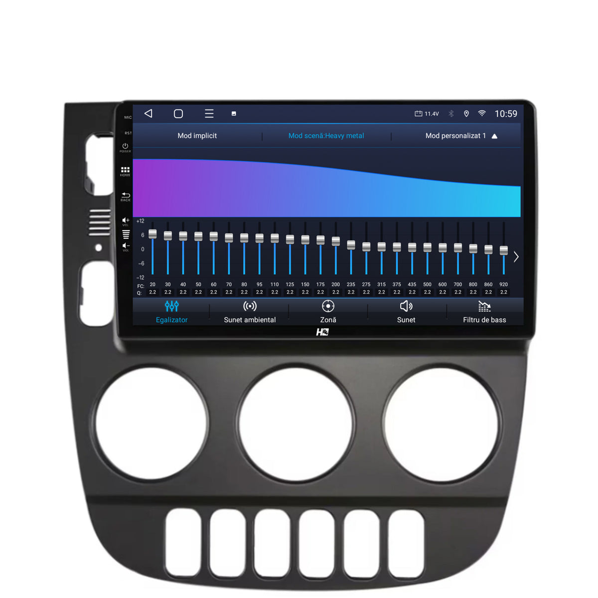 Navigatie HUB64 Mercedes Benz ML W163 (1998-2005), 8GB RAM, Android, Octacore, Slot Sim 4G, DSP, GPS, Wi-FI, Carplay, Android Auto, USB, Bluetooth, Waze, Touchscreen, 9 Inch