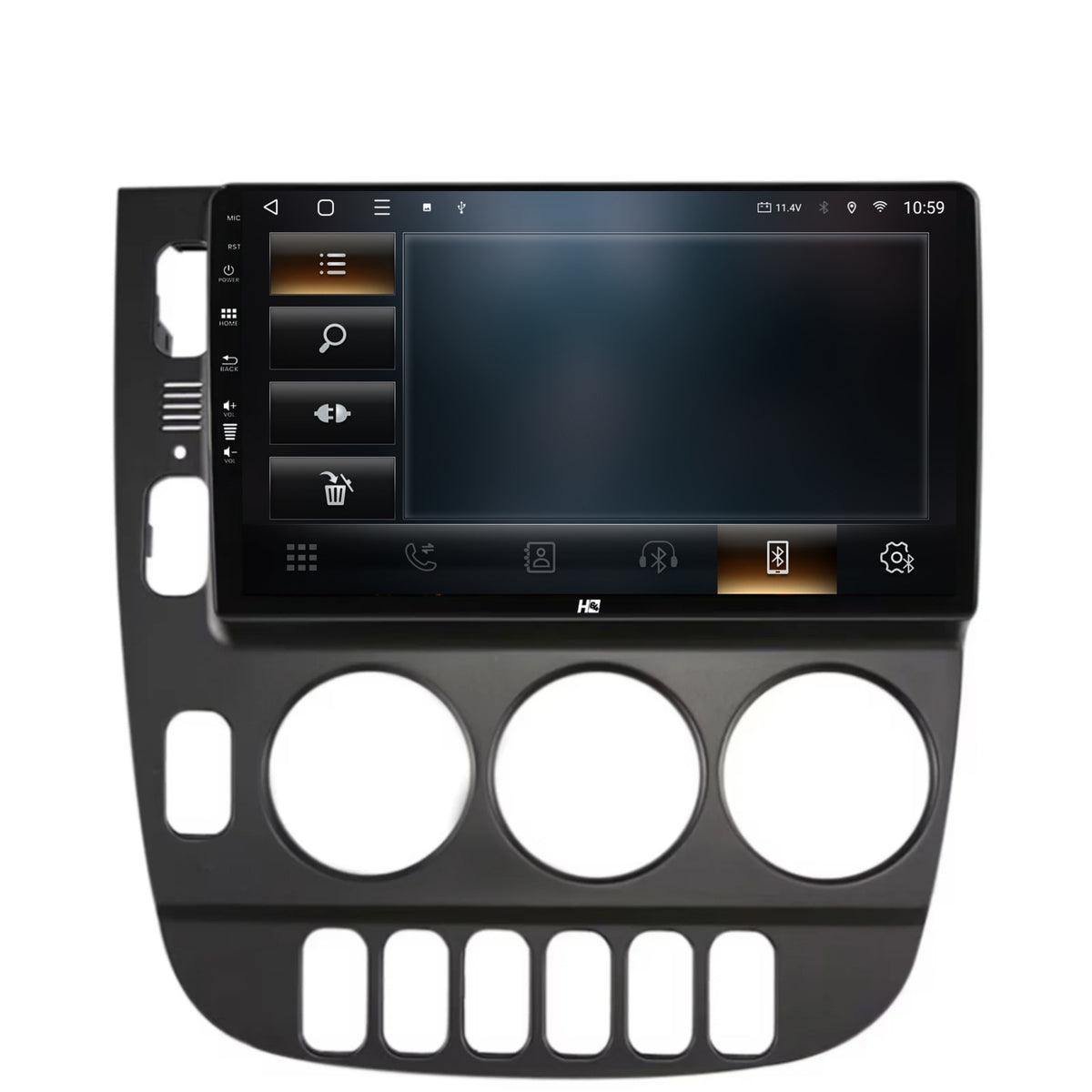 Navigatie HUB64 Mercedes Benz ML W163 (1998-2005), 8GB RAM, Android, Octacore, Slot Sim 4G, DSP, GPS, Wi-FI, Carplay, Android Auto, USB, Bluetooth, Waze, Touchscreen, 9 Inch