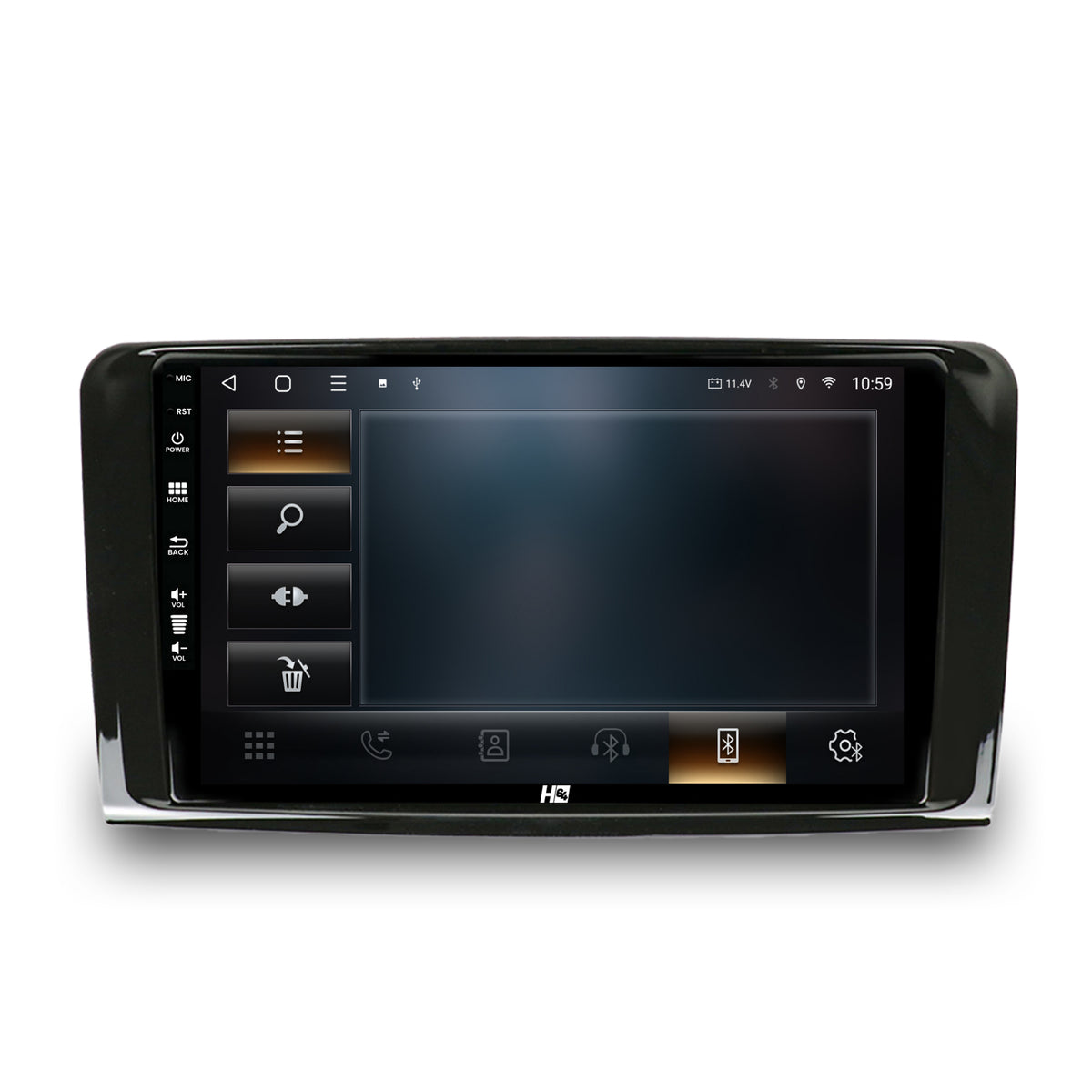 Navigatie HUB64 Mercedes Benz ML W164 / GL X164, 4GB RAM, Android, Octacore, Slot Sim 4G, DSP, GPS, Wi-FI, Carplay, Android Auto, USB, Bluetooth, Waze, Touchscreen, 9 inch