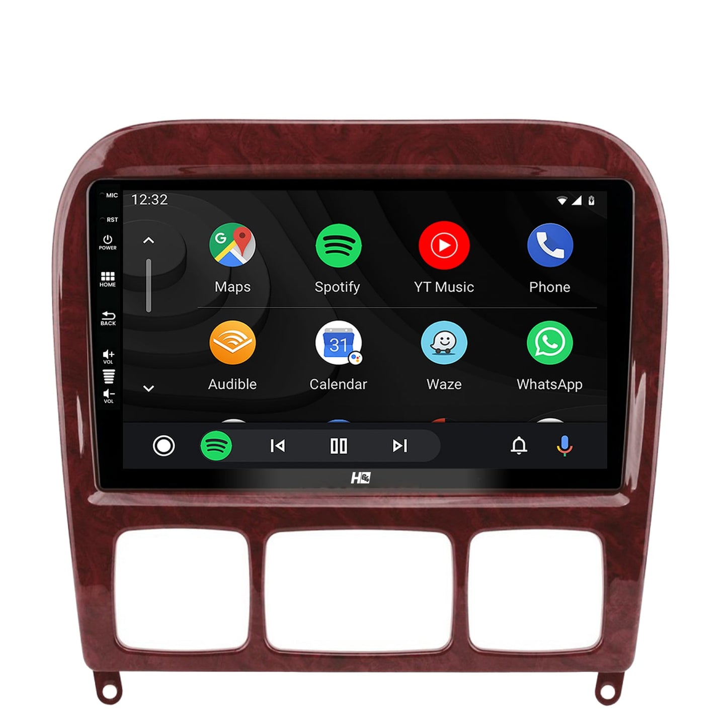 Navigatie HUB64 Mercedes Benz S-Class (1998-2005), 4GB RAM, Android, Quadcore, DSP, GPS, Wi-FI, Carplay, Android Auto, USB, Bluetooth, Waze, Touchscreen, 9 inch