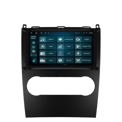 Navigatie HUB64 Mercedes Benz A/B Class (2004-2011), 4GB RAM, Android, Octacore, Slot Sim 4G, DSP, GPS, Wi-FI, Carplay, Android Auto, USB, Bluetooth, Waze, Touchscreen, 9 inch