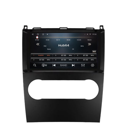Navigatie HUB64 Mercedes Benz A/B Class (2004-2011), 4GB RAM, Android, Octacore, Slot Sim 4G, DSP, GPS, Wi-FI, Carplay, Android Auto, USB, Bluetooth, Waze, Touchscreen, 9 inch