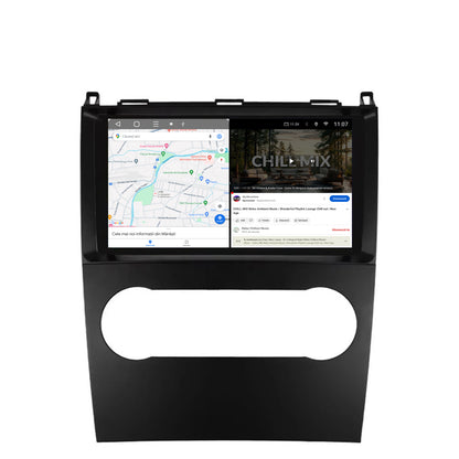 Navigatie HUB64 Mercedes Benz A/B Class (2004-2011), 8GB RAM, Android, Octacore, Slot Sim 4G, DSP, GPS, Wi-FI, Carplay, Android Auto, USB, Bluetooth, Waze, Touchscreen, 9 Inch