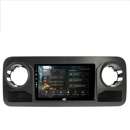 Navigatie HUB64 Mercedes Benz Sprinter (2018+), 4GB RAM, Android, Quadcore, DSP, GPS, Wi-FI, Carplay, Android Auto, USB, Bluetooth, Waze, Touchscreen, 10.1 Inch