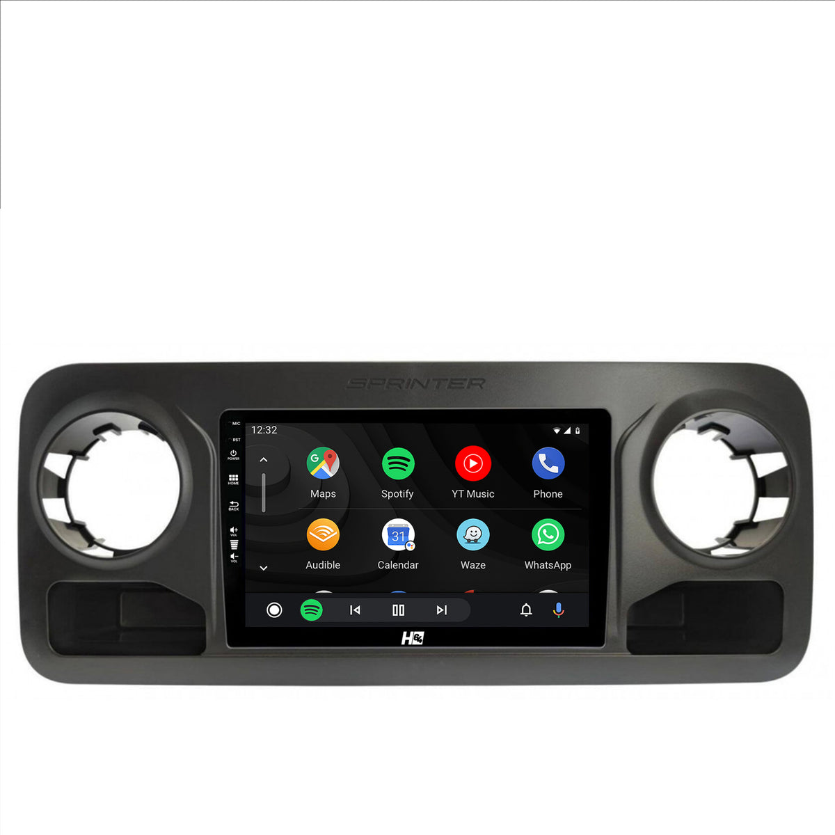 Navigatie HUB64 Mercedes Benz Sprinter (2018+), 8GB RAM, Android, Octacore, Slot Sim 4G, DSP, GPS, Wi-FI, Carplay, Android Auto, USB, Bluetooth, Waze, Touchscreen, 10.1 Inch