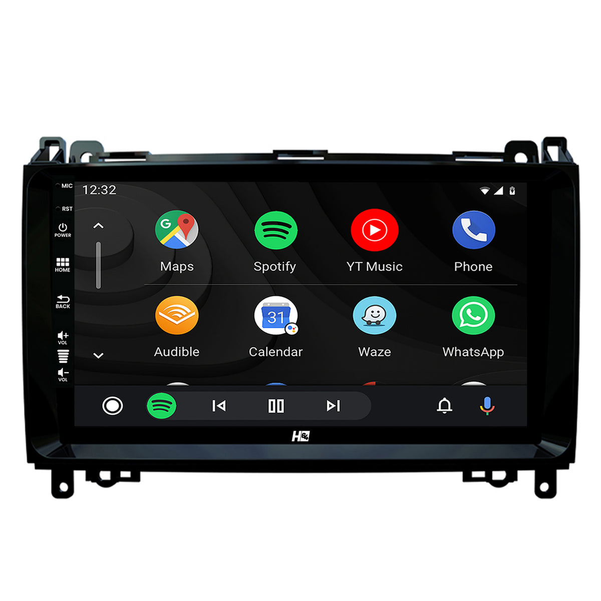 Navigatie HUB64 Mercedes Benz Sprinter, Viano, Vito, A/B Class, Crafter, 4GB RAM, Android, Octacore, Slot Sim 4G, DSP, GPS, Wi-FI, Carplay, Android Auto, USB, Bluetooth, Waze, Touchscreen, 9
