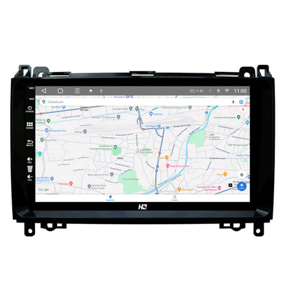 Navigatie HUB64 Mercedes Benz Sprinter, Viano, Vito, A/B Class, Crafter, 4GB RAM, Android, Octacore, Slot Sim 4G, DSP, GPS, Wi-FI, Carplay, Android Auto, USB, Bluetooth, Waze, Touchscreen, 9