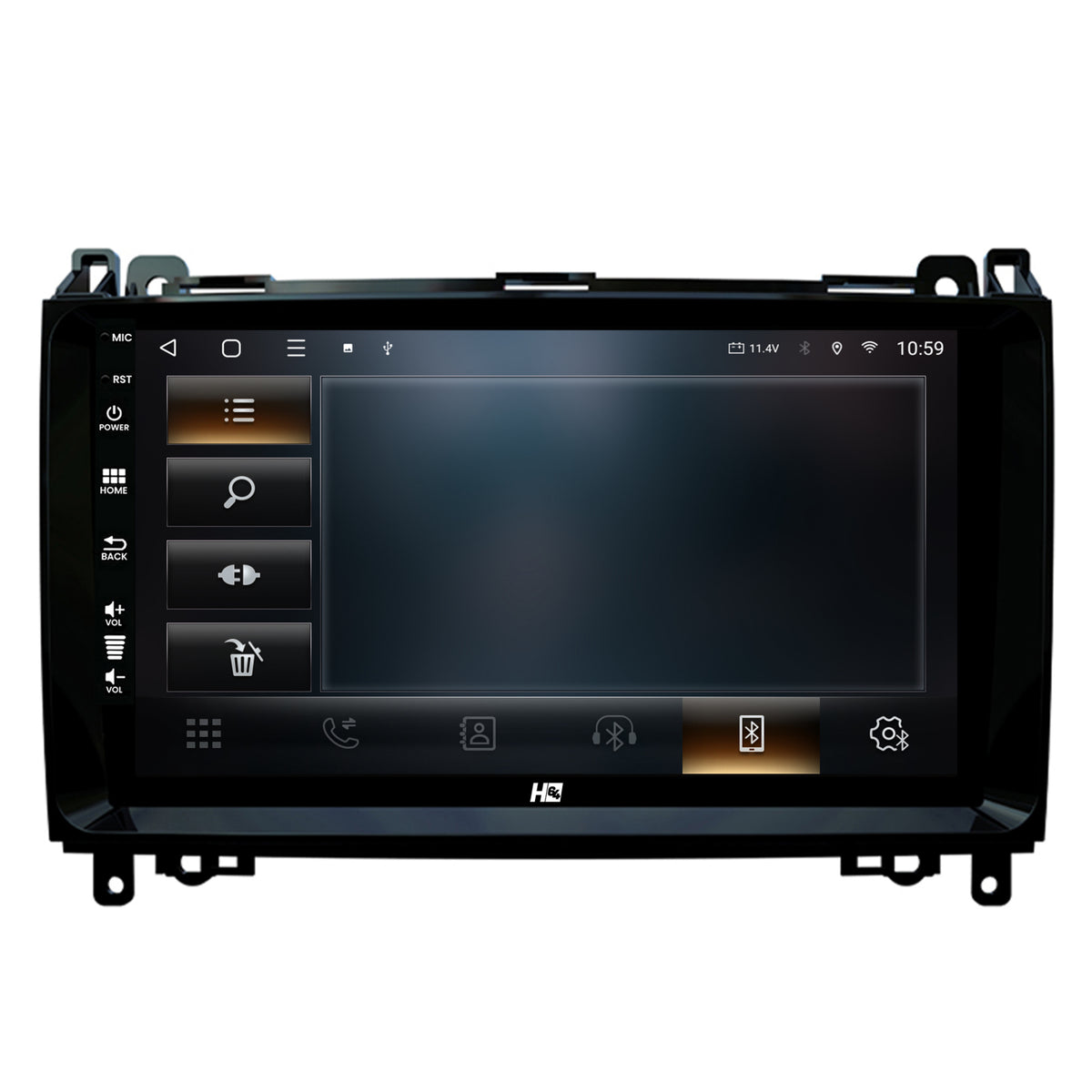 Navigatie HUB64 Mercedes Benz Sprinter, Viano, Vito, A/B Class, Crafter, 4GB RAM, Android, Octacore, Slot Sim 4G, DSP, GPS, Wi-FI, Carplay, Android Auto, USB, Bluetooth, Waze, Touchscreen, 9