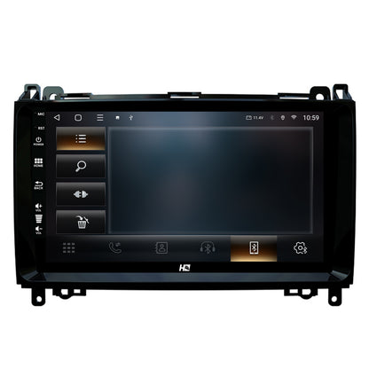 Navigatie HUB64 Mercedes Benz Sprinter, Viano, Vito, A/B Class, Crafter, 4GB RAM, Android, Octacore, Slot Sim 4G, DSP, GPS, Wi-FI, Carplay, Android Auto, USB, Bluetooth, Waze, Touchscreen, 9