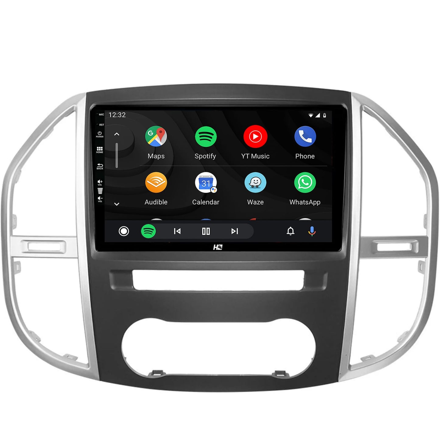 Navigatie HUB64 Mercedes Benz Vito (2016+), 4GB RAM, Android, Quadcore, DSP, GPS, Wi-FI, Carplay, Android Auto, USB, Bluetooth, Waze, Touchscreen, 9 inch