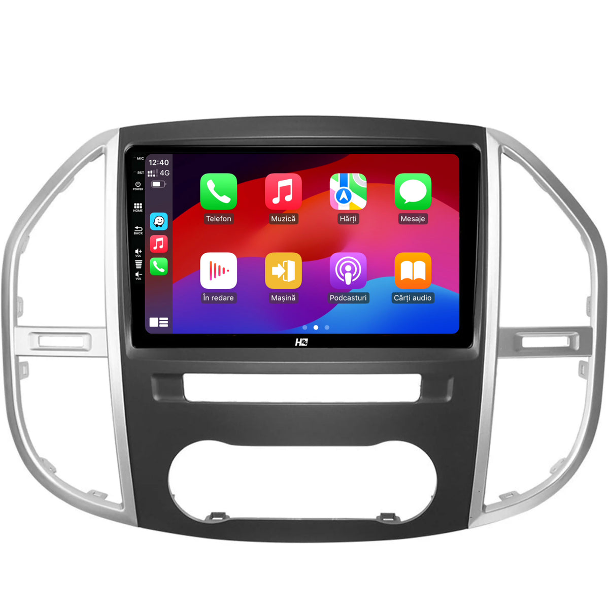 Navigatie HUB64 Mercedes Benz Vito (2016+), 8GB RAM, Android, Octacore, Slot Sim 4G, DSP, GPS, Wi-FI, Carplay, Android Auto, USB, Bluetooth, Waze, Touchscreen, 10.1 Inch