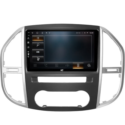 Navigatie HUB64 Mercedes Benz Vito (2016+), 8GB RAM, Android, Octacore, Slot Sim 4G, DSP, GPS, Wi-FI, Carplay, Android Auto, USB, Bluetooth, Waze, Touchscreen, 9 Inch