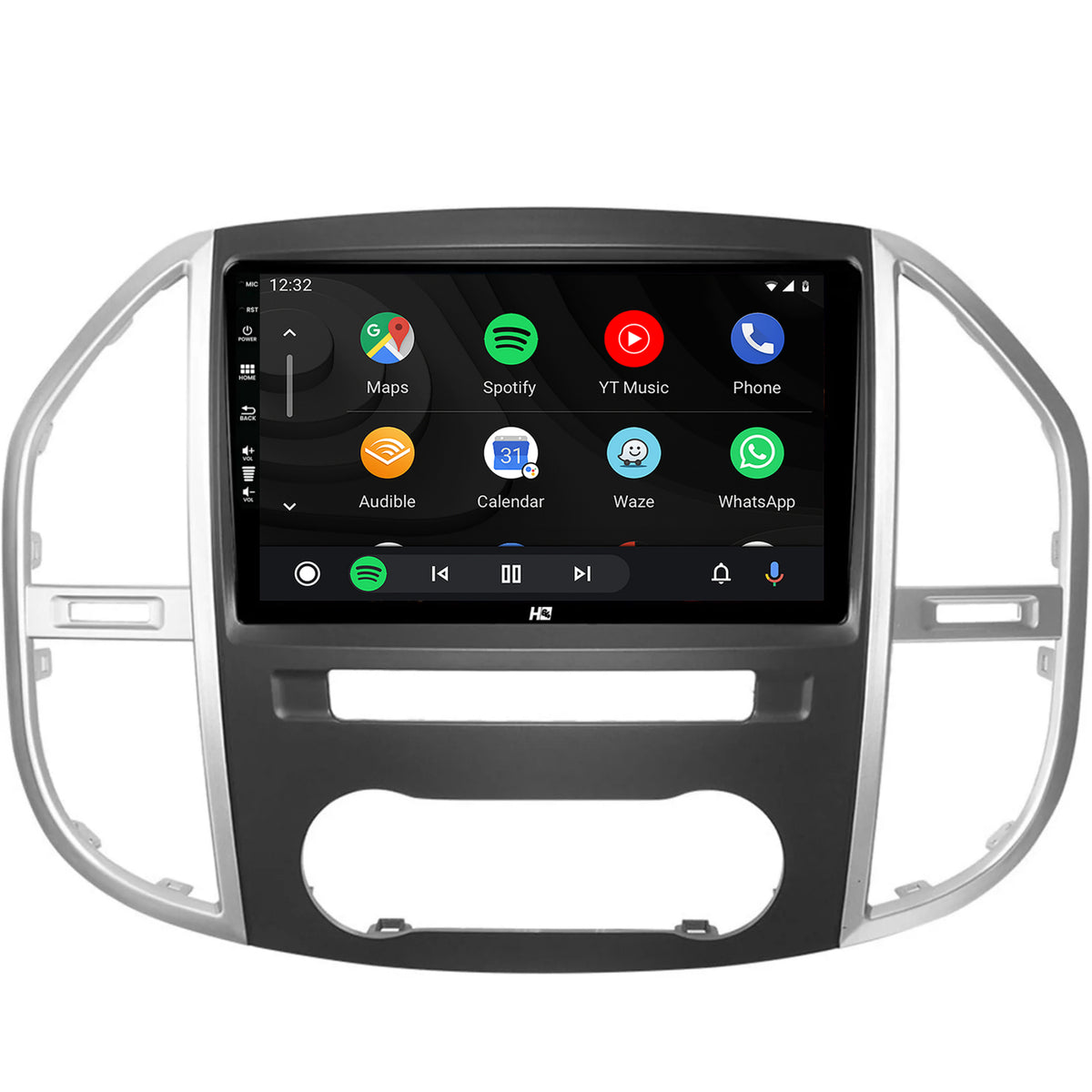 Navigatie HUB64 Mercedes Benz Vito (2016+), 8GB RAM, Android, Octacore, Slot Sim 4G, DSP, GPS, Wi-FI, Carplay, Android Auto, USB, Bluetooth, Waze, Touchscreen, 10.1 Inch