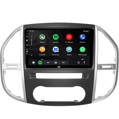 Navigatie HUB64 Mercedes Benz Vito (2016+), 8GB RAM, Android, Octacore, Slot Sim 4G, DSP, GPS, Wi-FI, Carplay, Android Auto, USB, Bluetooth, Waze, Touchscreen, 10.1 Inch