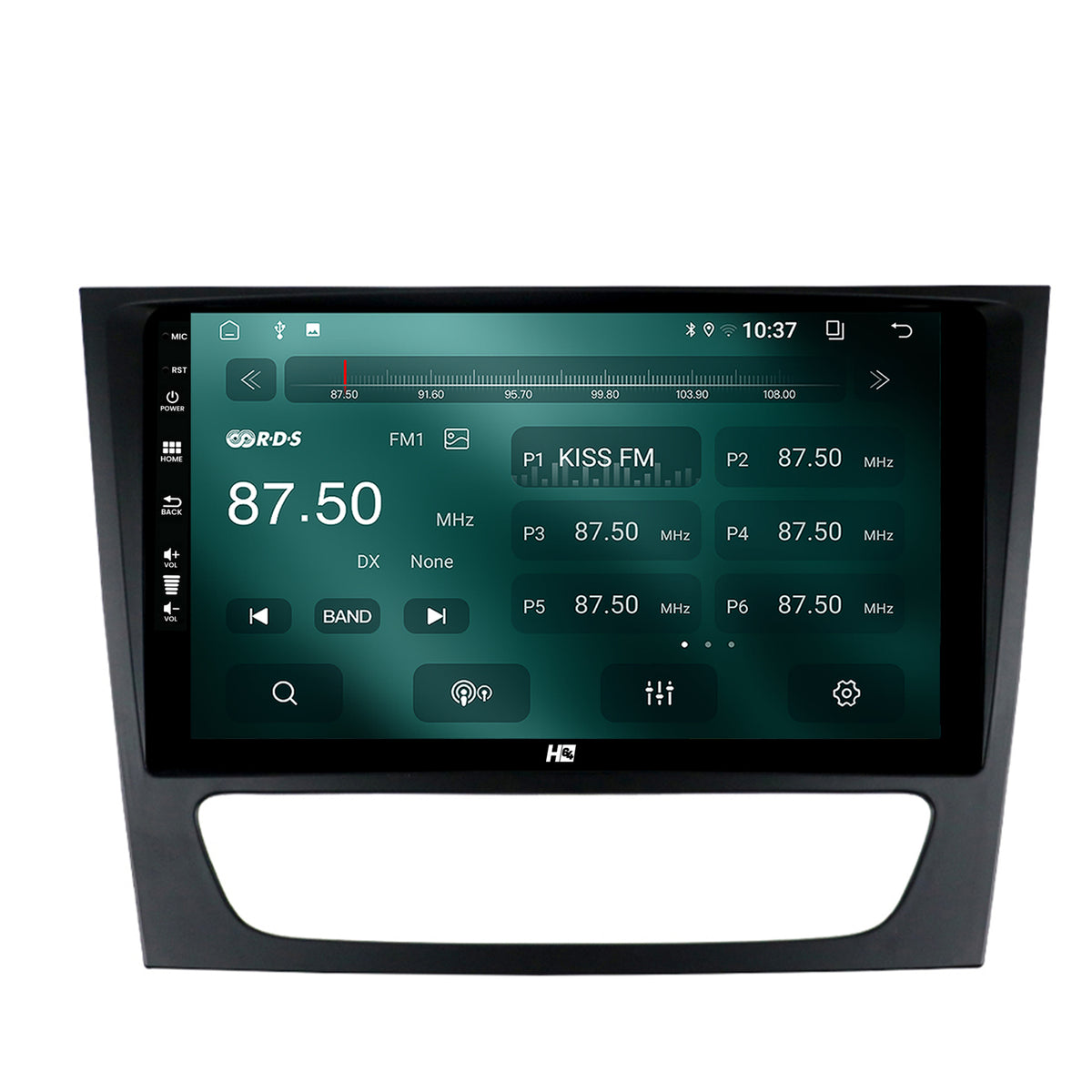 Navigatie HUB64 Mercedes Benz W211/CLS, 2GB RAM, Android, GPS, Wi-FI, Carplay, Android Auto, USB, Bluetooth, Radio, Waze, Touchscreen, 9 inch