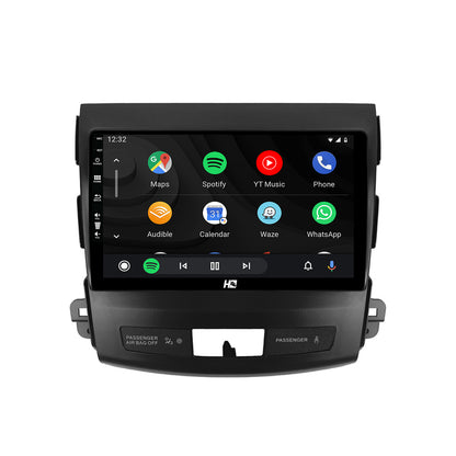 Navigatie HUB64 Mitstubishi Outlander / Peugeot 4007 / Citroen C-Crosser, 6GB RAM, Android, Octacore, Slot Sim 4G, DSP, GPS, Wi-FI, Carplay, Android Auto, USB, Bluetooth, Waze, Touchscreen,