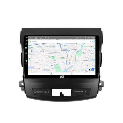 Navigatie HUB64 Mitstubishi Outlander / Peugeot 4007 / Citroen C-Crosser, 6GB RAM, Android, Octacore, Slot Sim 4G, DSP, GPS, Wi-FI, Carplay, Android Auto, USB, Bluetooth, Waze, Touchscreen,