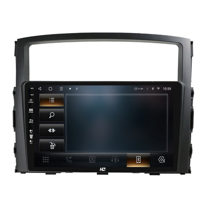 Navigatie HUB64 Mitstubishi Pajero (2006-2014), 4GB RAM, Android, Octacore, Slot Sim 4G, DSP, GPS, Wi-FI, Carplay, Android Auto, USB, Bluetooth, Waze, Touchscreen, 9 inch