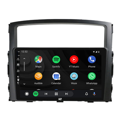 Navigatie HUB64 Mitstubishi Pajero (2006-2014), 4GB RAM, Android, Octacore, Slot Sim 4G, DSP, GPS, Wi-FI, Carplay, Android Auto, USB, Bluetooth, Waze, Touchscreen, 9 inch