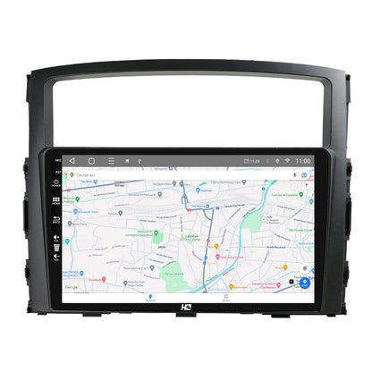 Navigatie HUB64 Mitstubishi Pajero (2006-2014), 4GB RAM, Android, Quadcore, DSP, GPS, Wi-FI, Carplay, Android Auto, USB, Bluetooth, Waze, Touchscreen, 9 inch