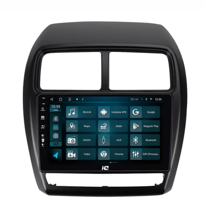 Navigatie HUB64 Mitsubishi ASX (2016-2019), 2GB RAM, Android, GPS, Wi-FI, Carplay, Android Auto, USB, Bluetooth, Radio, Waze, Touchscreen, 9 inch