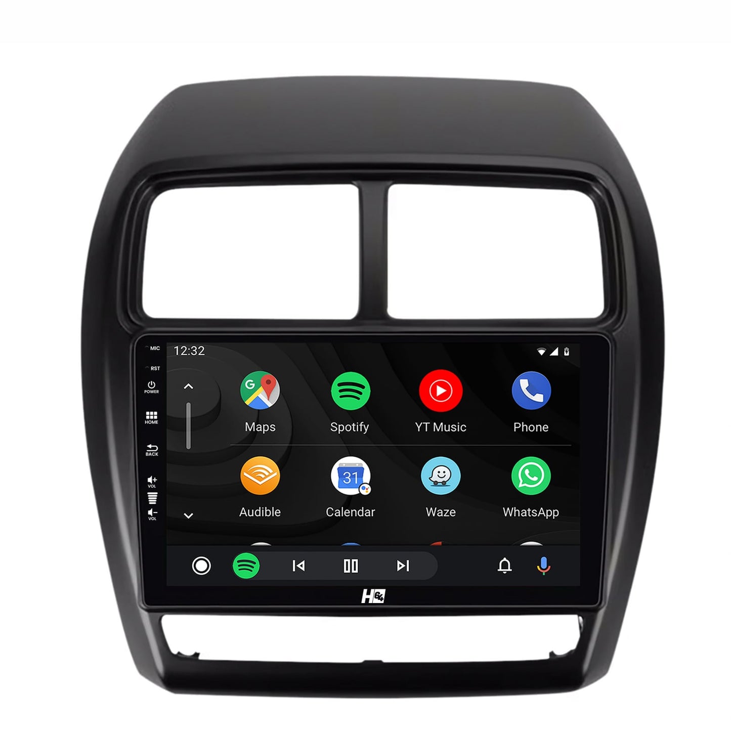 Navigatie HUB64 Mitsubishi ASX (2016-2019), 4GB RAM, Android, Octacore, Slot Sim 4G, DSP, GPS, Wi-FI, Carplay, Android Auto, USB, Bluetooth, Waze, Touchscreen, 9 Inch