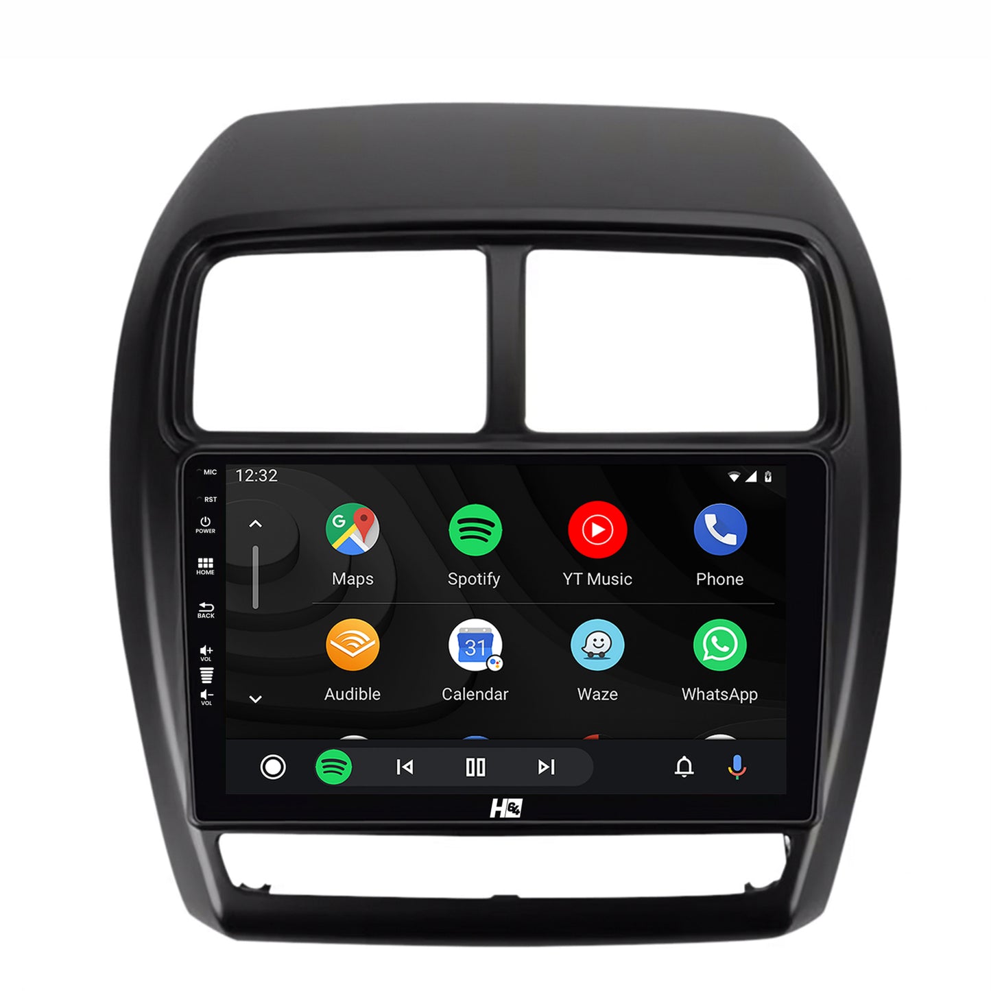 Navigatie HUB64 Mitsubishi ASX (2016-2019), 6GB RAM, Android, Octacore, Slot Sim 4G, DSP, GPS, Wi-FI, Carplay, Android Auto, USB, Bluetooth, Waze, Touchscreen, 9 Inch