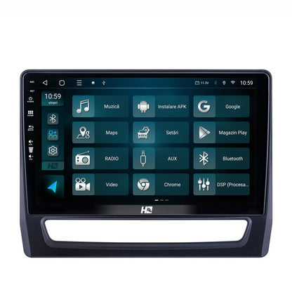 Navigatie HUB64 Mitsubishi ASX (2019+), 2GB RAM, Android, GPS, Wi-FI, Carplay, Android Auto, USB, Bluetooth, Radio, Waze, Touchscreen, 10.1 inch