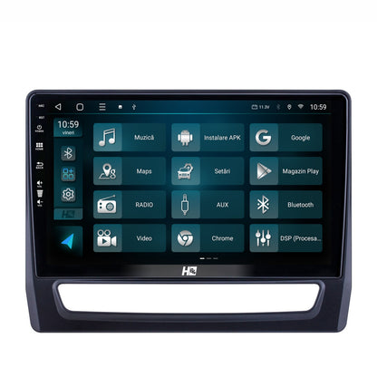 Navigatie HUB64 Mitsubishi ASX (2019+), 4GB RAM, Android, Quadcore, DSP, GPS, Wi-FI, Carplay, Android Auto, USB, Bluetooth, Waze, Touchscreen, 10.1 Inch