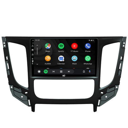 Navigatie HUB64 Mitsubishi L200 (2014-2020), 4GB RAM, Android, Octacore, Slot Sim 4G, DSP, GPS, Wi-FI, Carplay, Android Auto, USB, Bluetooth, Waze, Touchscreen, 9 inch