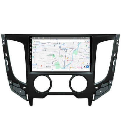 Navigatie HUB64 Mitsubishi L200 (2014-2020), 4GB RAM, Android, Quadcore, DSP, GPS, Wi-FI, Carplay, Android Auto, USB, Bluetooth, Waze, Touchscreen, 9 inch