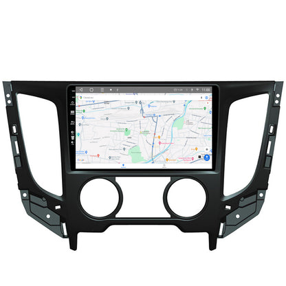 Navigatie HUB64 Mitsubishi L200 (2014-2020), 6GB RAM, Android, Octacore, Slot Sim 4G, DSP, GPS, Wi-FI, Carplay, Android Auto, USB, Bluetooth, Waze, Touchscreen, 9 Inch