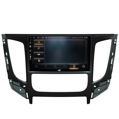 Navigatie HUB64 Mitsubishi L200 (2014-2020), 8GB RAM, Android, Octacore, Slot Sim 4G, DSP, GPS, Wi-FI, Carplay, Android Auto, USB, Bluetooth, Waze, Touchscreen, 9 Inch
