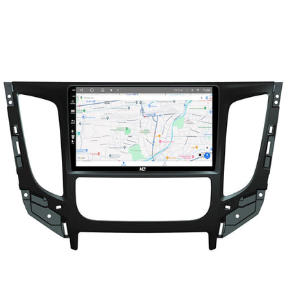 Navigatie HUB64 Mitsubishi L200 (2014-2020), 8GB RAM, Android, Octacore, Slot Sim 4G, DSP, GPS, Wi-FI, Carplay, Android Auto, USB, Bluetooth, Waze, Touchscreen, 9 Inch