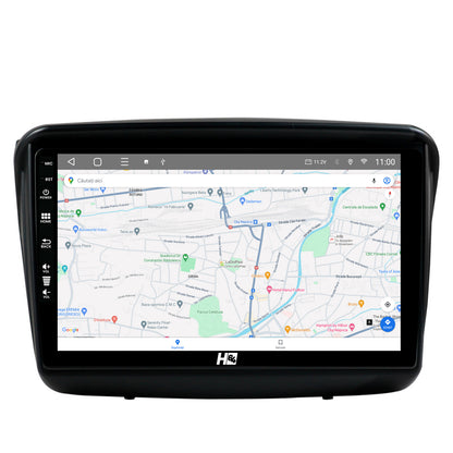 Navigatie HUB64 Mitsubishi L200 / Pajero Sport, 4GB RAM, Android, Octacore, Slot Sim 4G, DSP, GPS, Wi-FI, Carplay, Android Auto, USB, Bluetooth, Waze, Touchscreen, 9 inch