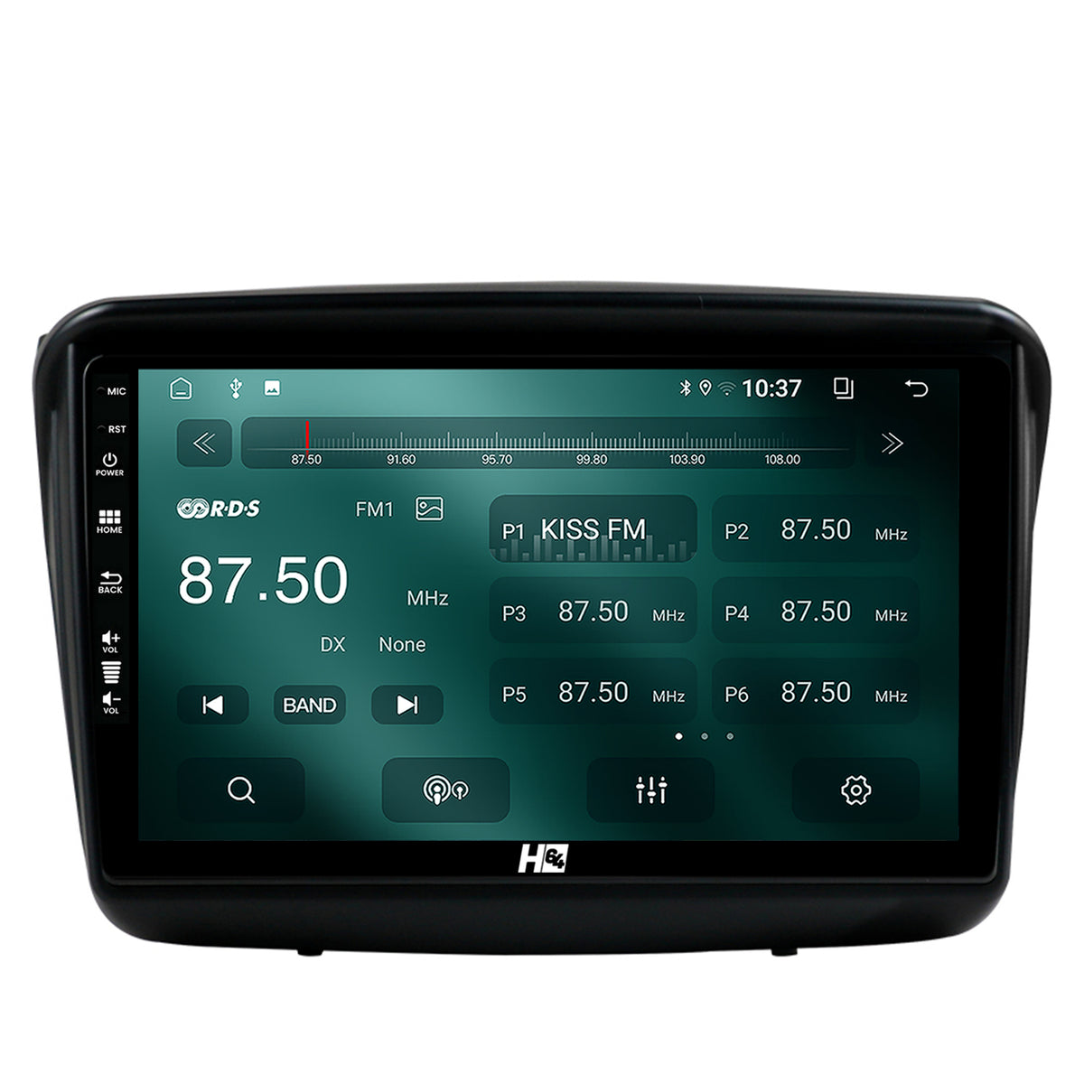 Navigatie HUB64 Mitsubishi L200 / Pajero Sport, 2GB RAM, Android, GPS, Wi-FI, Carplay, Android Auto, USB, Bluetooth, Radio, Waze, Touchscreen, 9 inch