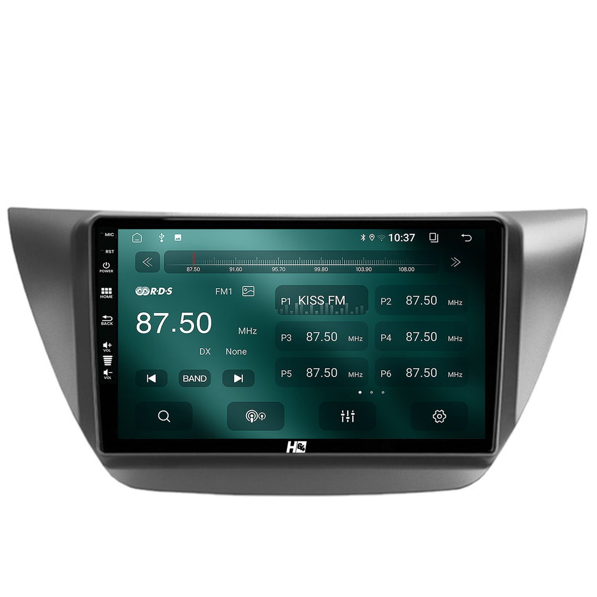 Navigatie HUB64 Mitsubishi Lancer (2003-2007), 2GB RAM, Android, GPS, Wi-FI, Carplay, Android Auto, USB, Bluetooth, Radio, Waze, Touchscreen, 9 inch