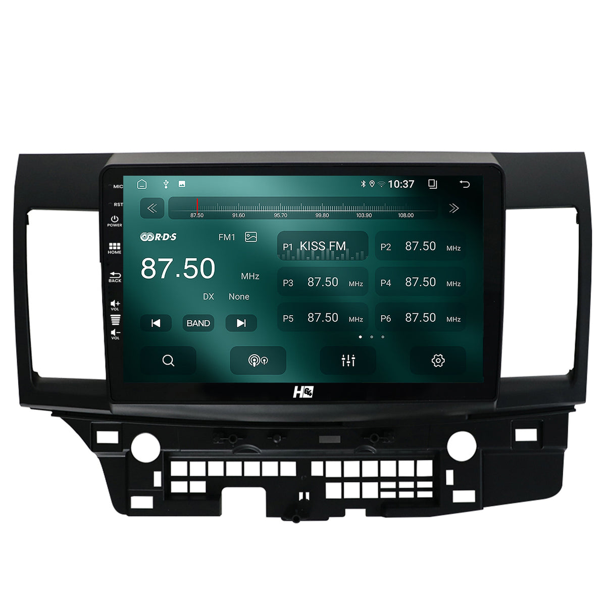 Navigatie HUB64 Mitsubishi Lancer (2007-2016), 2GB RAM, Android, GPS, Wi-FI, Carplay, Android Auto, USB, Bluetooth, Radio, Waze, Touchscreen, 10.1 inch