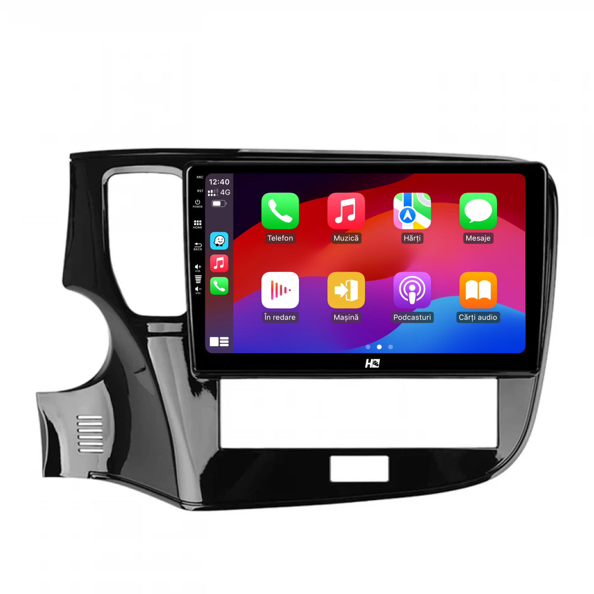 Navigatie HUB64 Mitsubishi Outlander (2019-2021), 2GB RAM, Android, GPS, Wi-FI, Carplay, Android Auto, USB, Bluetooth, Radio, Waze, Touchscreen, 10.1 inch